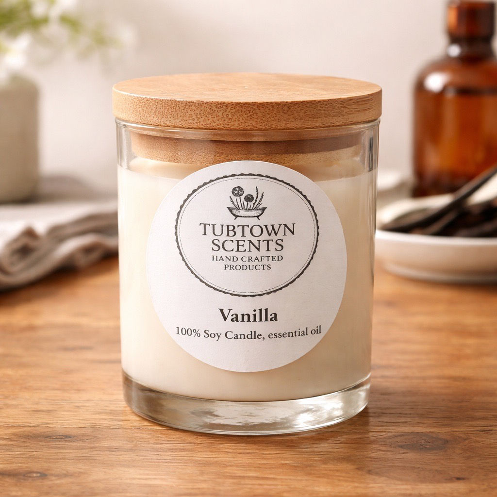 Vanilla Bean Soy Candle 8 oz