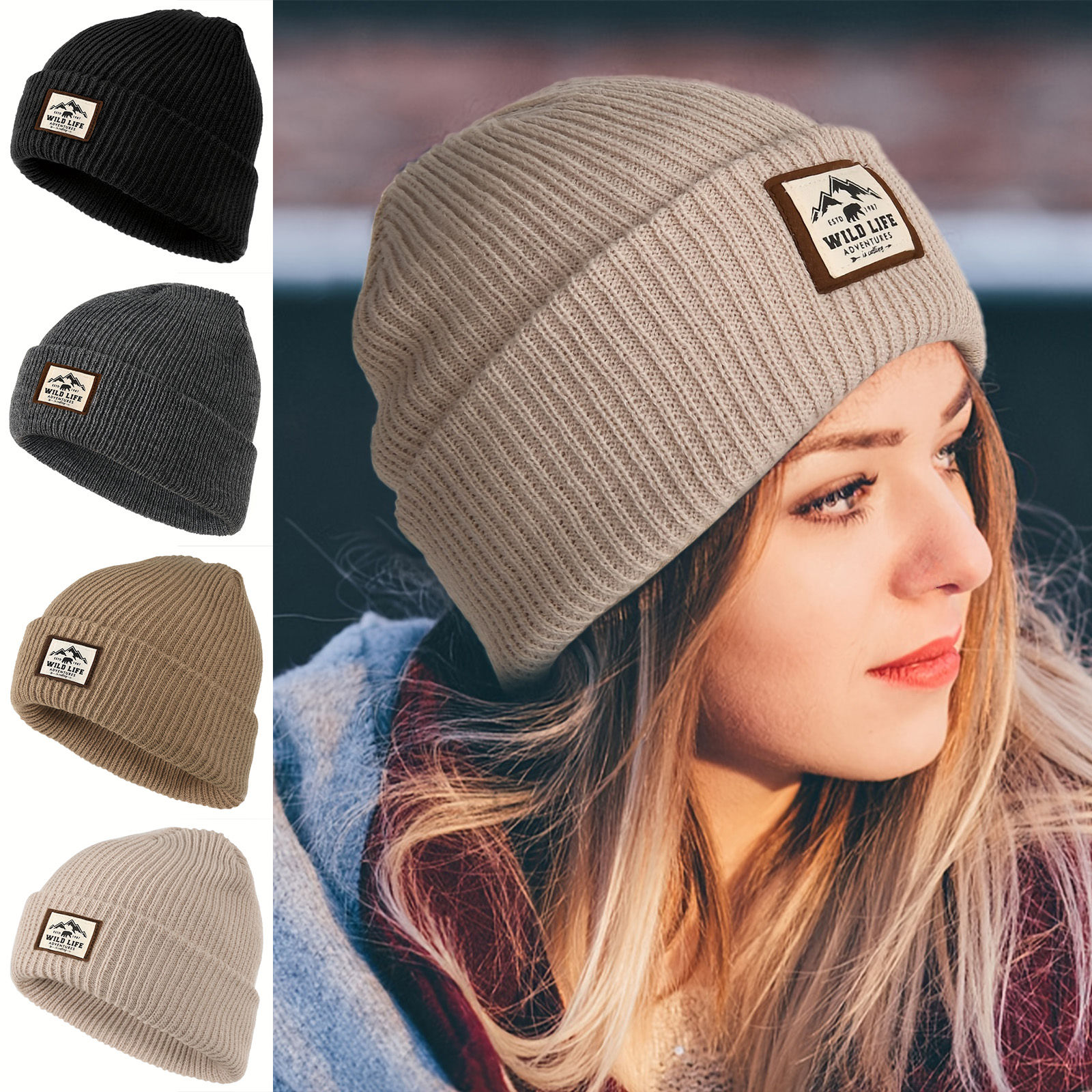 WRELS Outdoor Fleece Sports Hat Fishing Cycling Hunting Tactical Men Women Warm