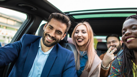 Why corporate want their employees to ride share to work?