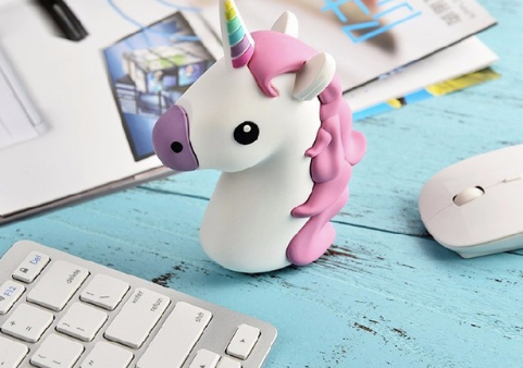 Unicorn Power Bank Cute Portable Powerbank Charger