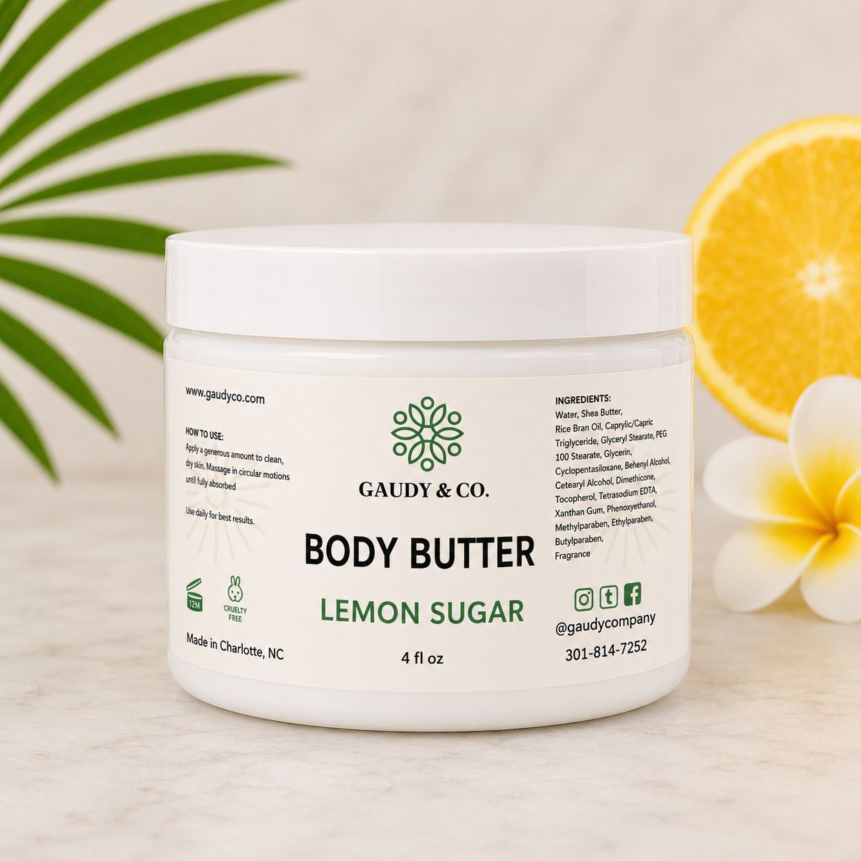 Lemon Sugar Body Butter