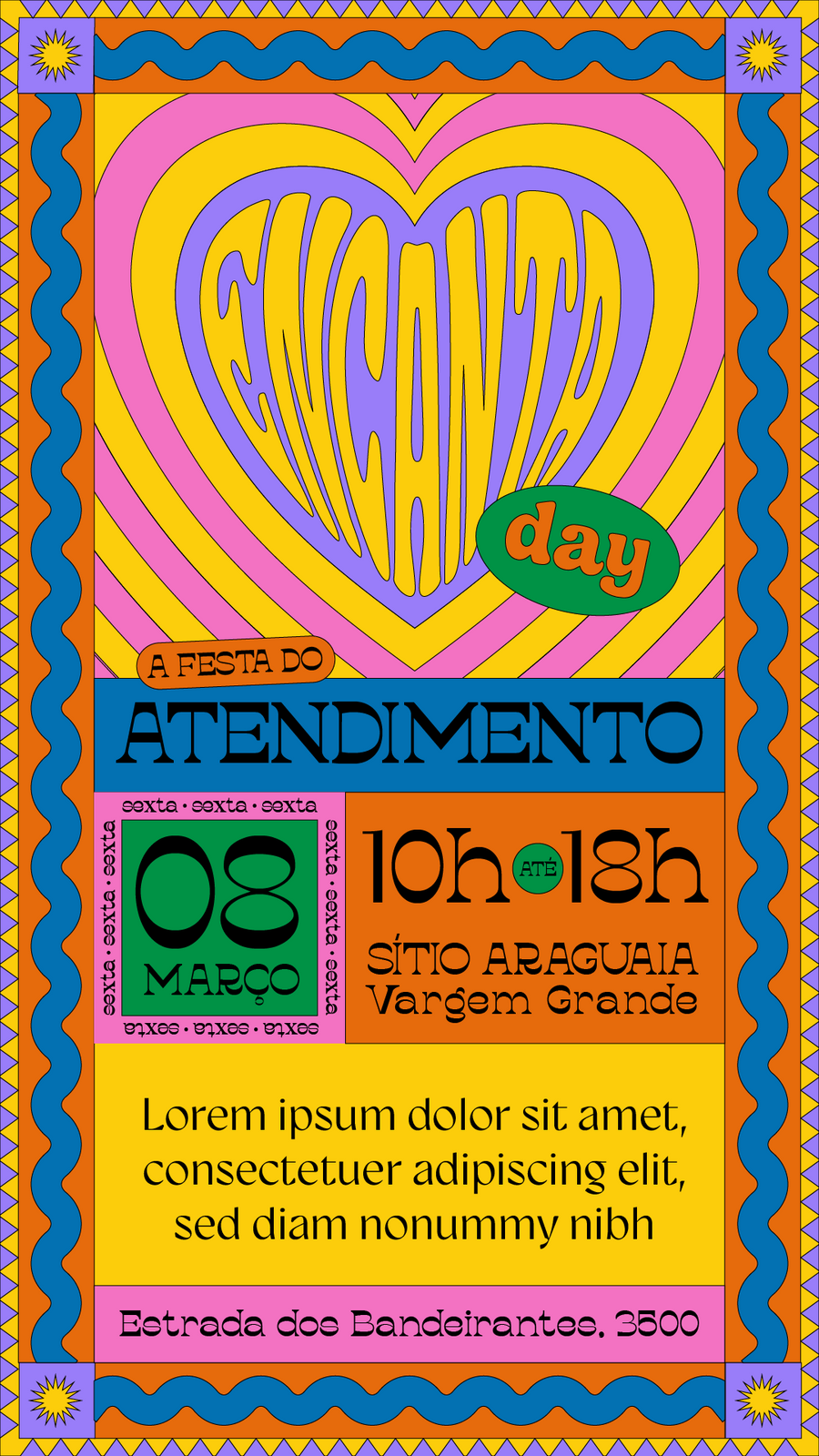 Encanta Day, identidade visual: imagem 7