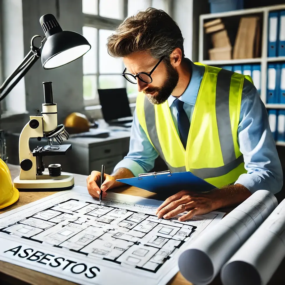 An architect examining blueprints of an old historical building – A professional architect carefully reviewing building plans