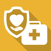 first aid box and heart