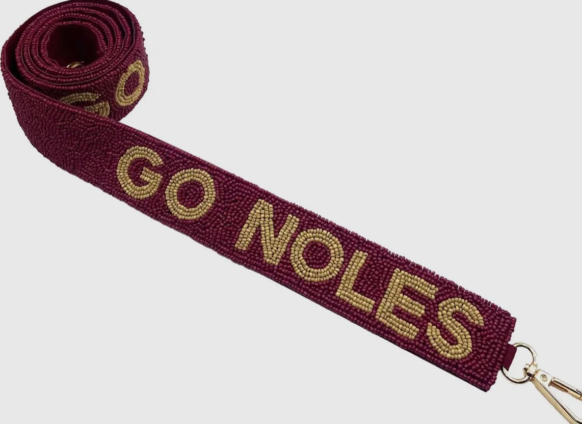 FSU/ Go Noles Burgundy Strap 