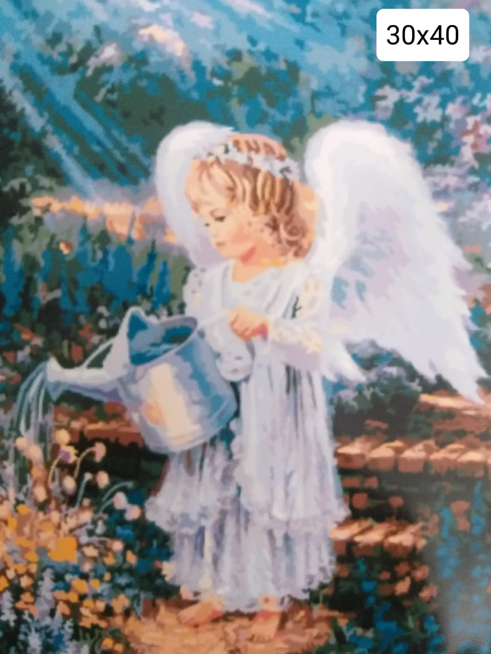 Angelito - Pintura por Números - 30x40