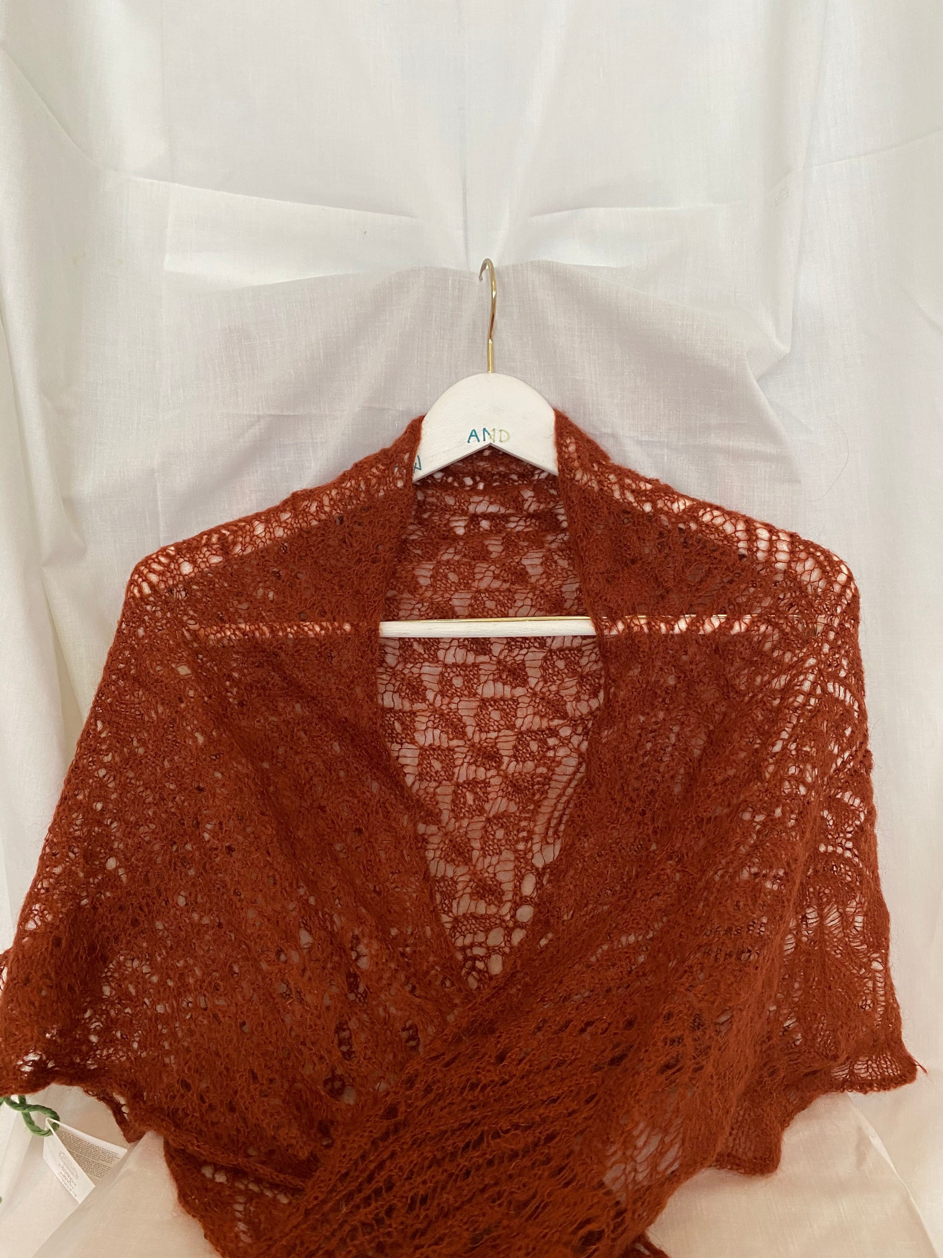 Knitted Airplane Scarf