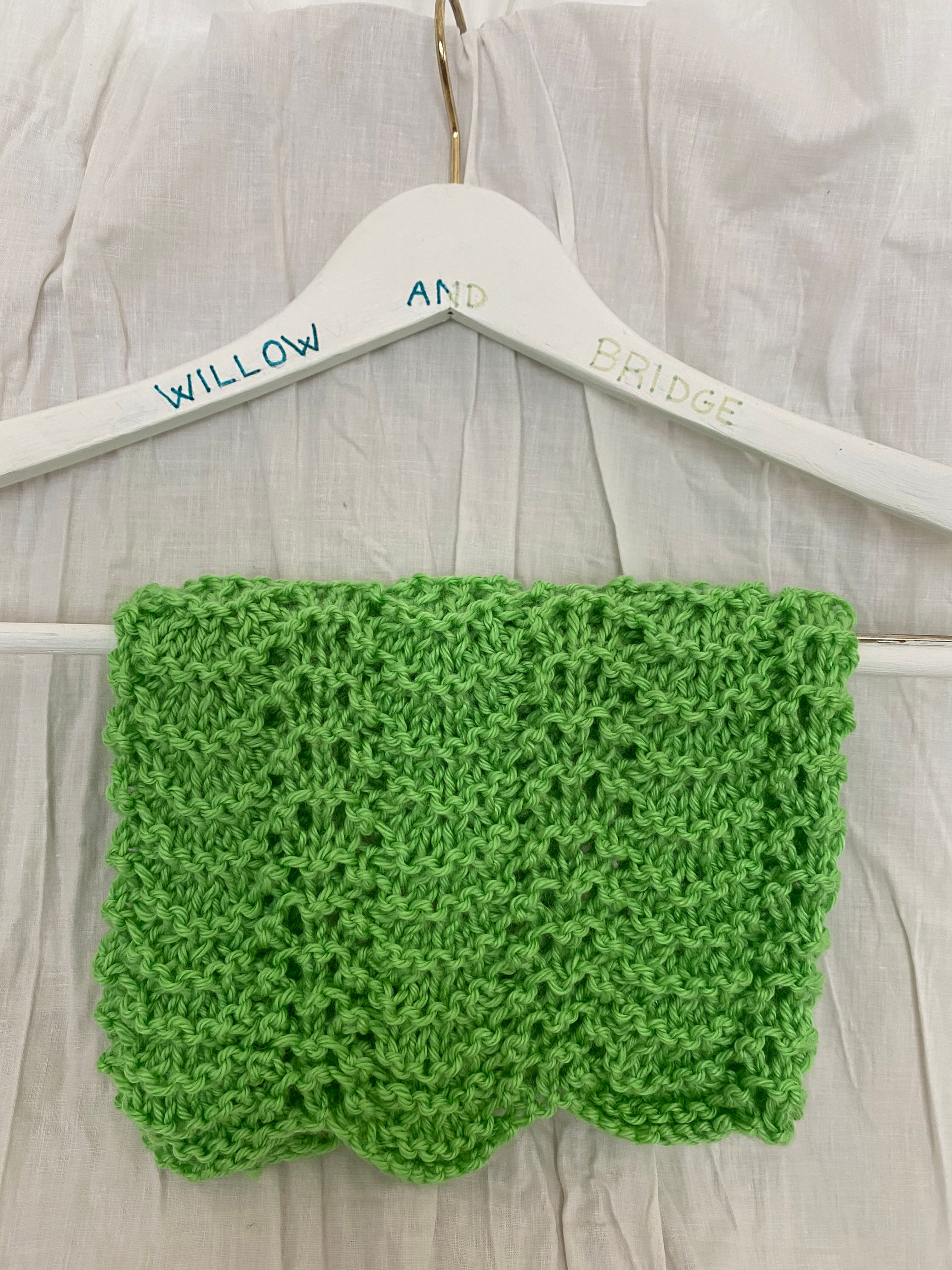 Knitted Cowl Neck Scarf