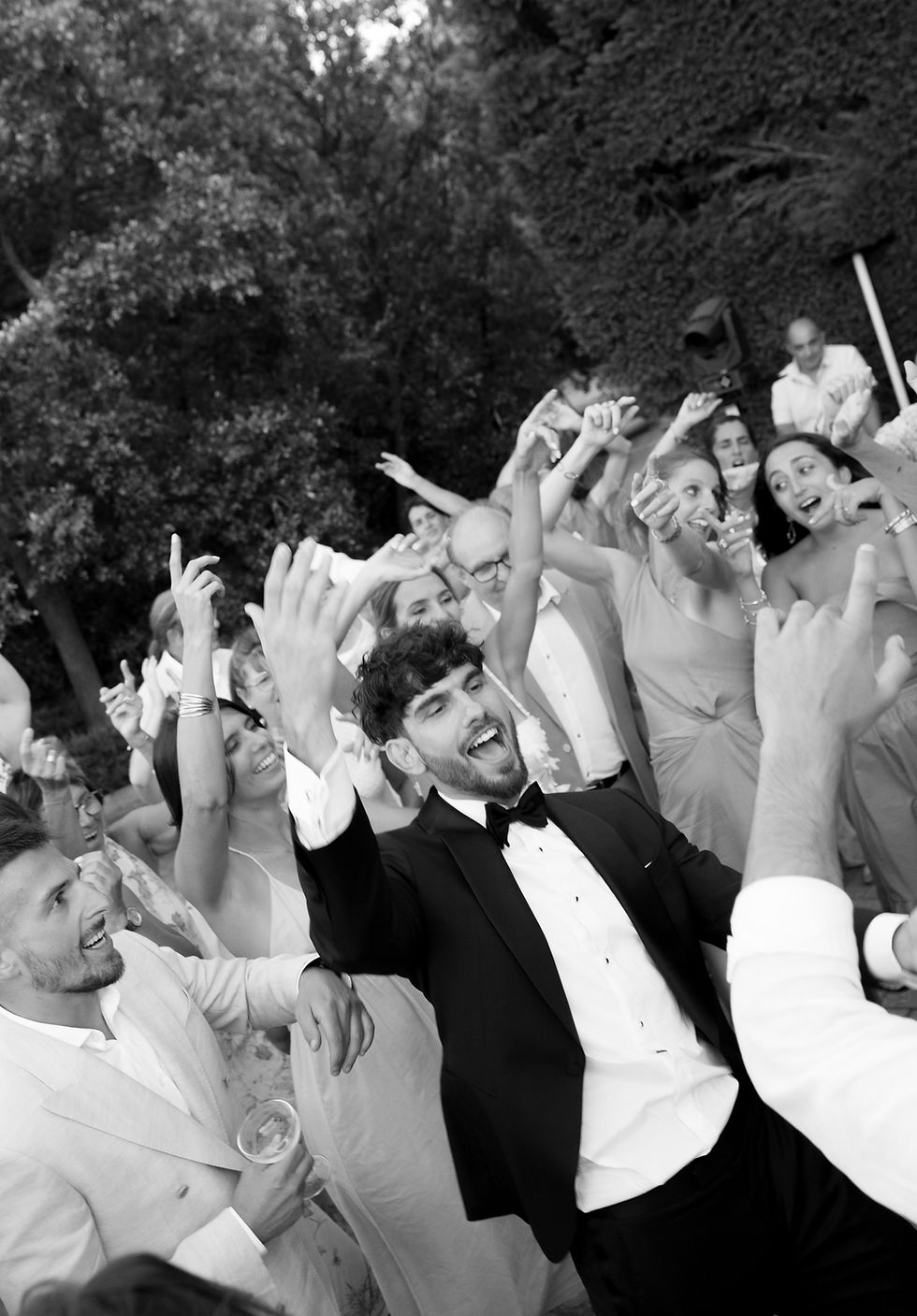 Soirée de mariage en Provence