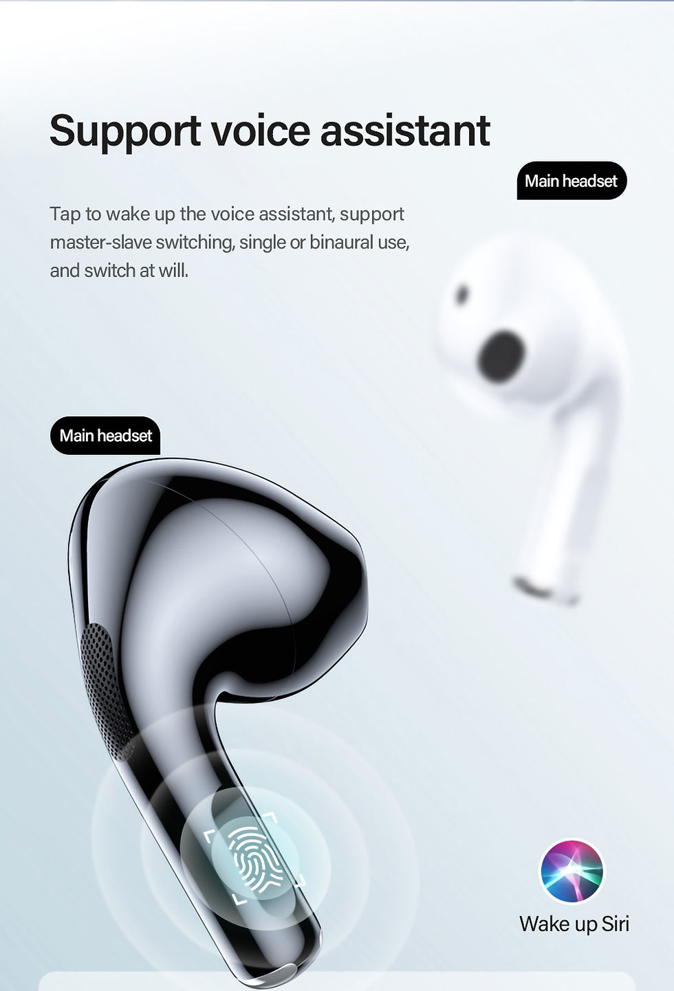 Thumbnail: Original Lenovo LP40 wireless headphones TWS Bluetooth Earphones Touch Control