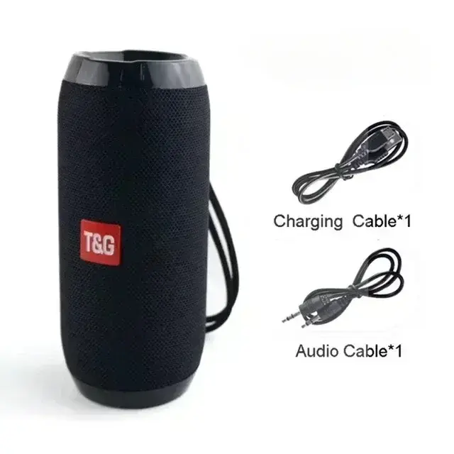 Thumbnail: Portable Speaker Wireless  Bluetooth-compatible Subwoofer Outdoor Waterproof Lou