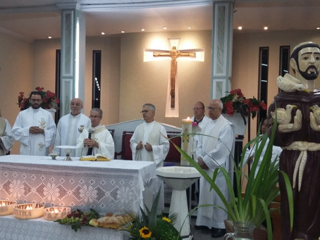 Celebração de abertura da 22ª Romaria das Águas e da Terra do Estado de Minas Gerais, na Arquidioces