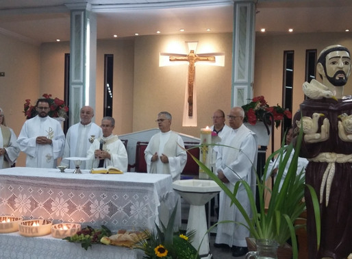 Celebração de abertura da 22ª Romaria das Águas e da Terra do Estado de Minas Gerais, na Arquidioces