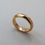 Thumbnail: Gold Faceted Ring Band