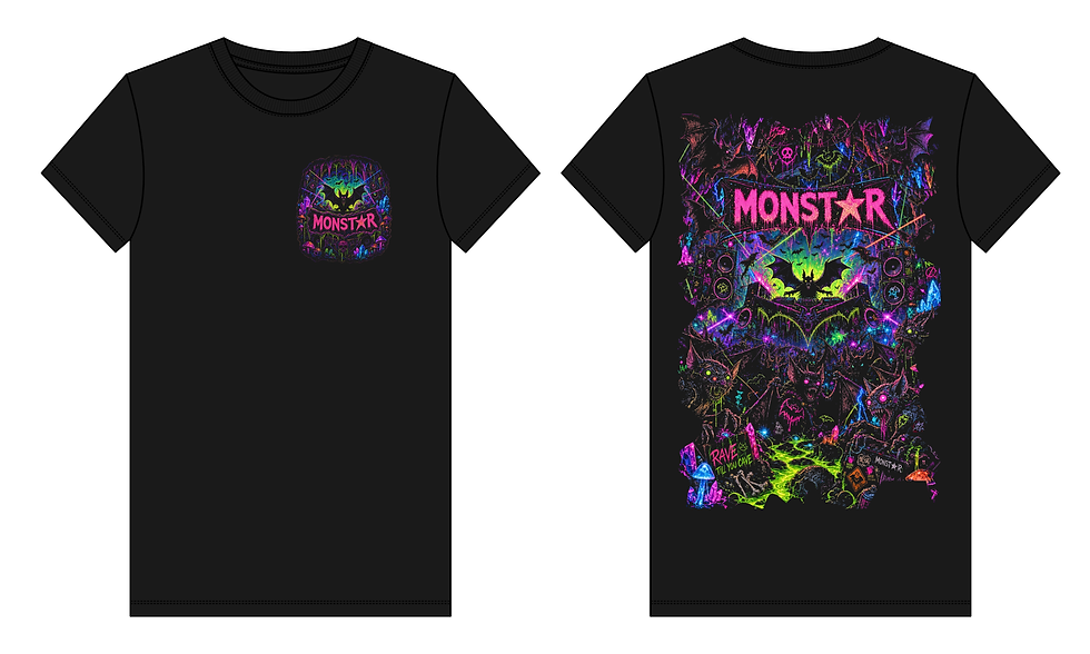 Thumbnail: Neon Cave Freaks Tee C