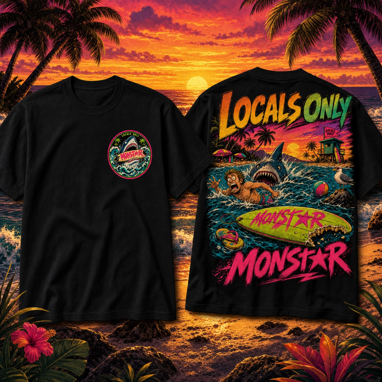 Locals Only Shark Attack