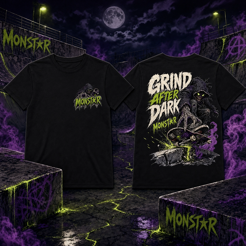 Thumbnail: Grind After Dark Curb Crawler Tee A