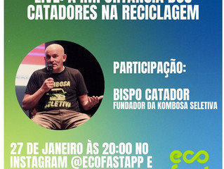 Participação da Kombosa Seletiva em live na próxima semana
