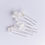 Thumbnail: Six bridal hair pins with porcelain flowers and pearls