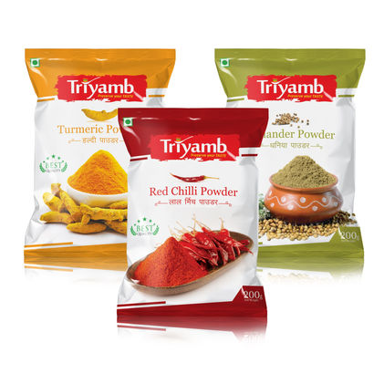 Food Spices Pouch Packaging Design