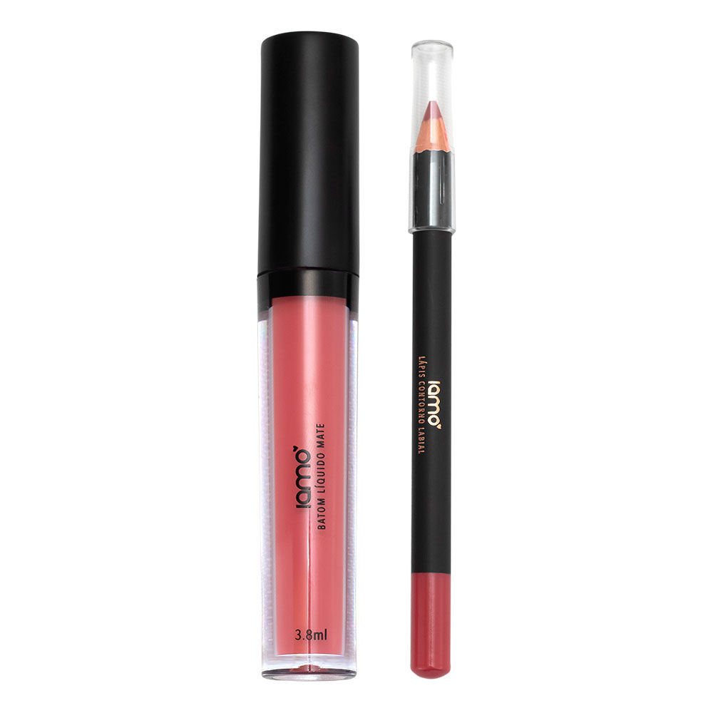 KIT Labial - Batom + contorno labial