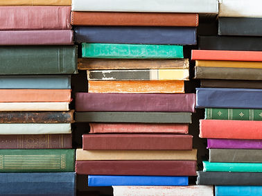Stacked Colorful Books