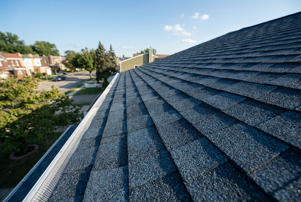 Residential shingle roof installation and repair service