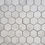 Thumbnail: 3'' Hexagon Carrara Honed Marble Mosaic Tile
