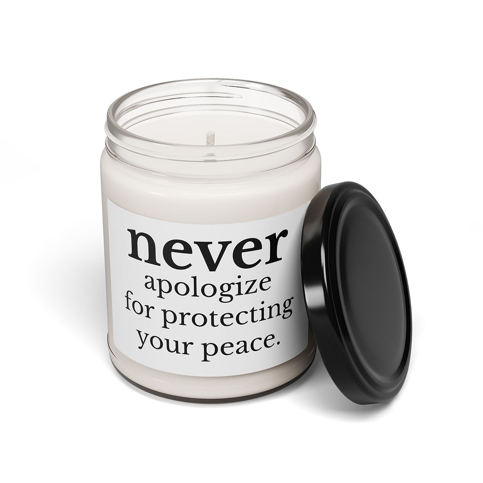 Thumbnail: Never Apologize Scented Soy Candle