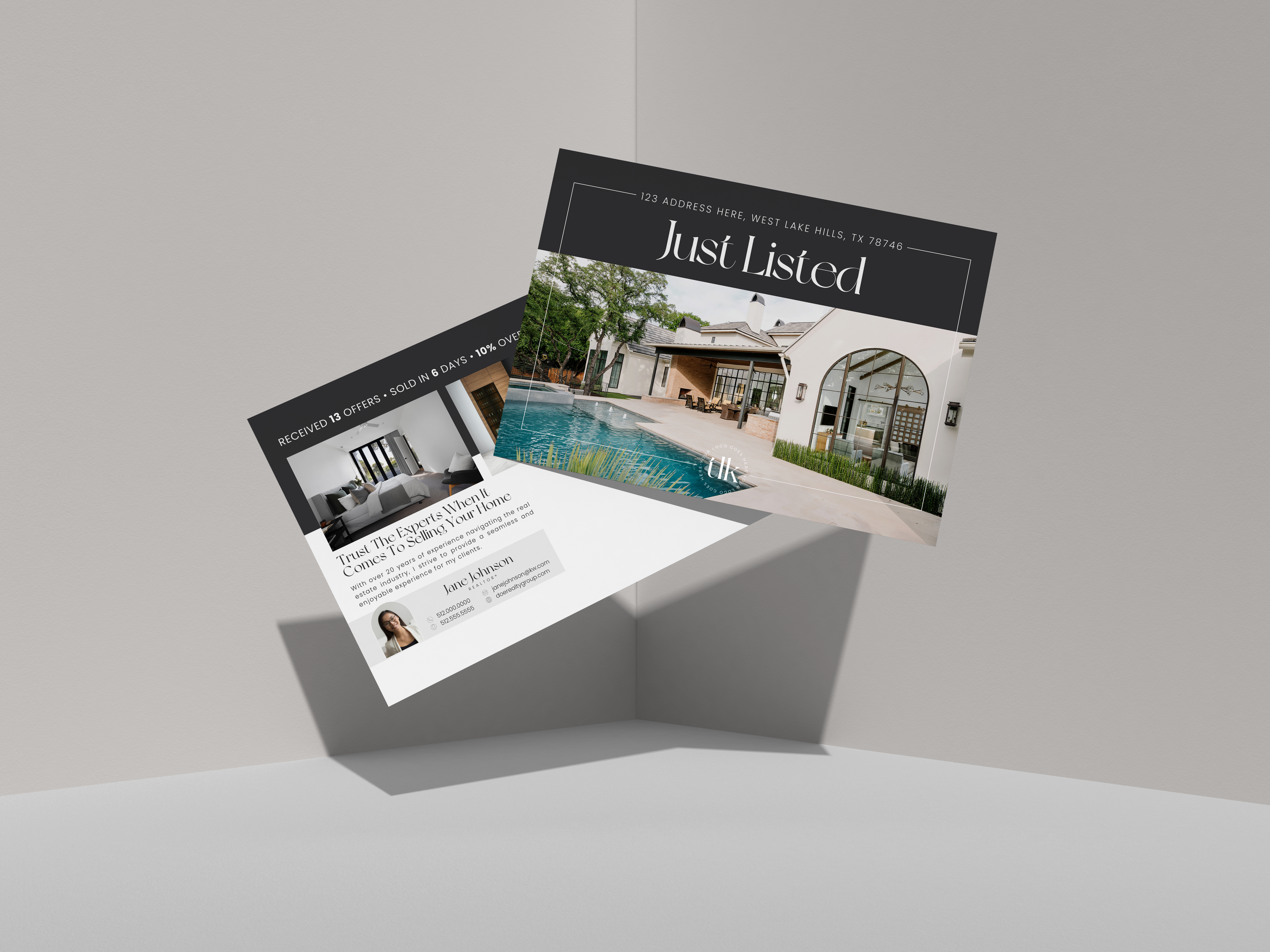 Just Listed Postcard