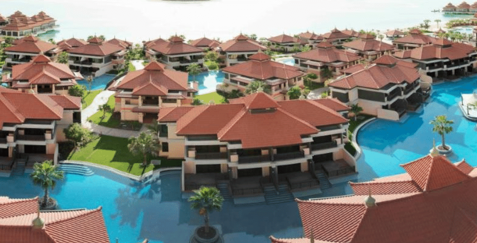 Anantara The Palm Dubai Resort, Thai themed Hotel and resort, The Palm Dubai, The Palm Jumeirah Hotel, Mekong, Over Water Villas