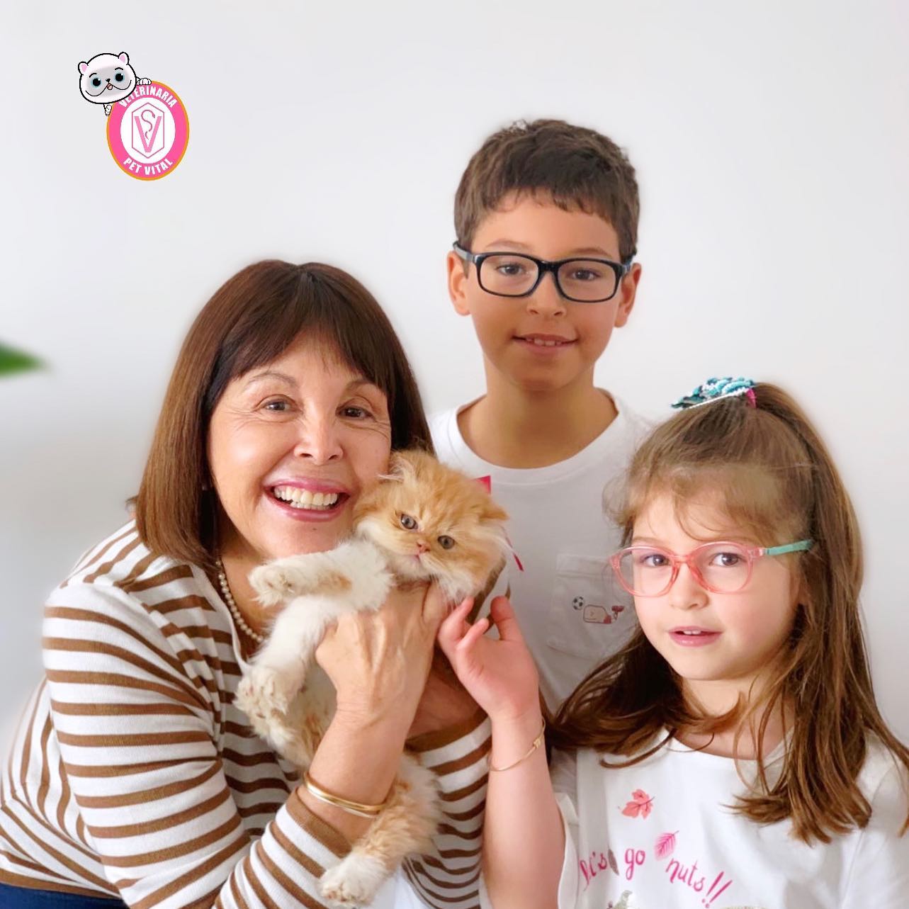 Un Angora encontro su nueva familia