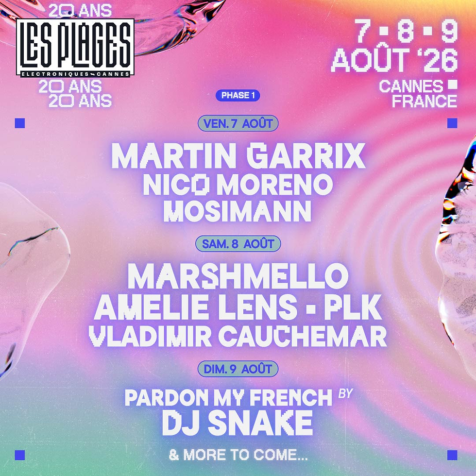 Les Plages Électroniques Announces First Wave of Artists for Its 20th Anniversary Edition
