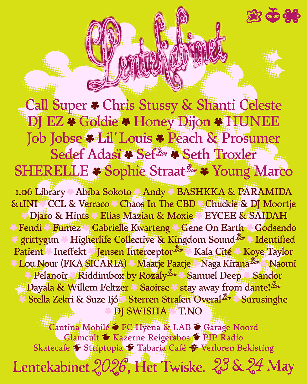 Dekmantel reveals full program for Lentekabinet 2026