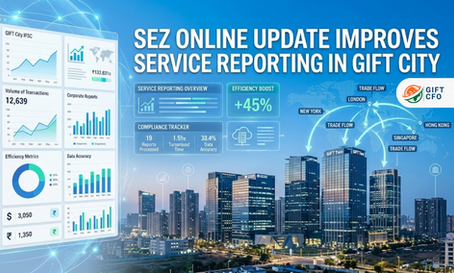 SEZ Online Update Gives GIFT City Units Better Service Reporting and Faster Trade Data Access