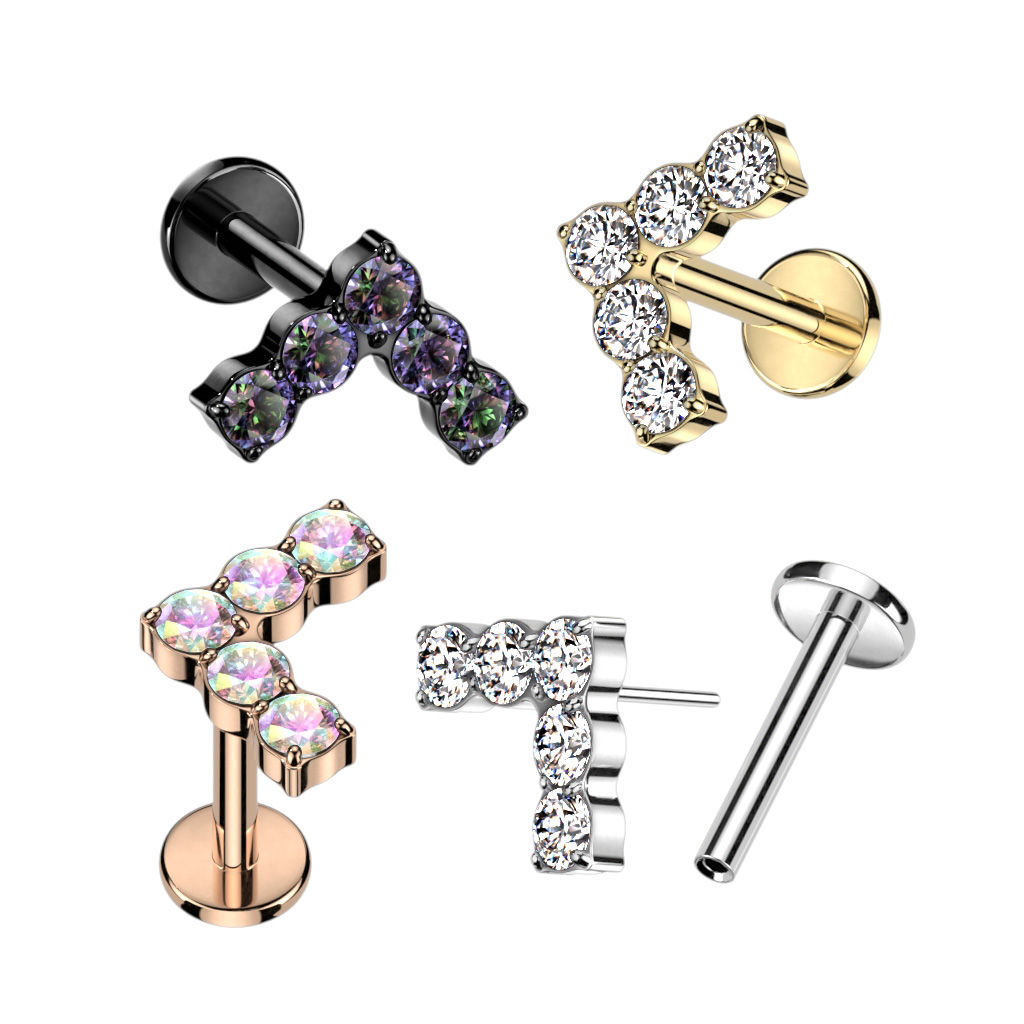 arrow Threadless bar