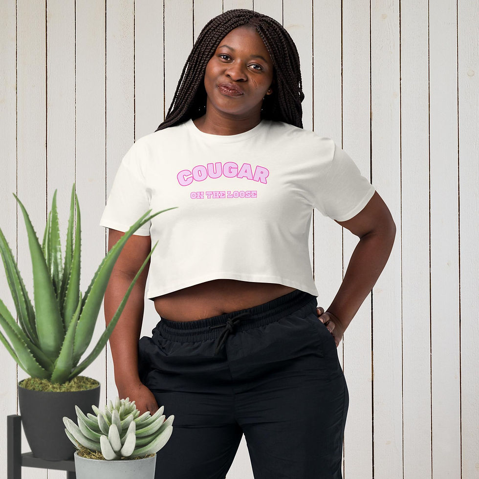 Thumbnail: Cougar on the loose  crop top