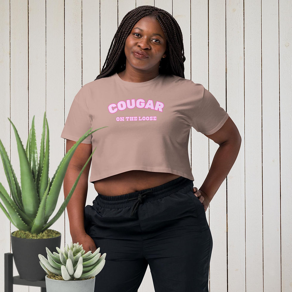Thumbnail: Cougar on the loose  crop top