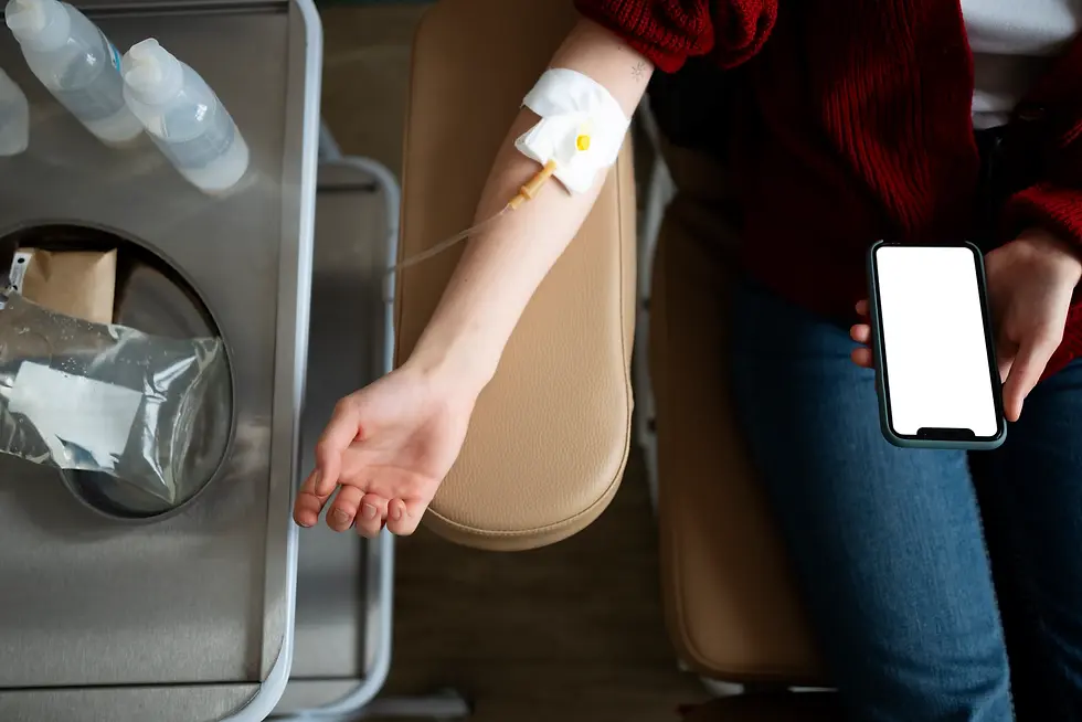 ขั้นตอนการรับบริการ IV Drip