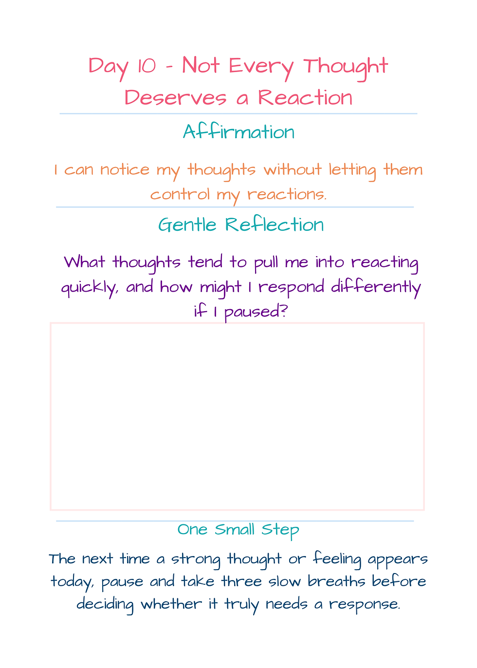 Thumbnail: One Small Step™ – A Gentle 30-Day Self-Love Journal (Digital)