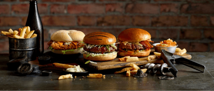 Arranged Food and Objects