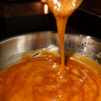 Rose flavour sesame brittle chikki recipe