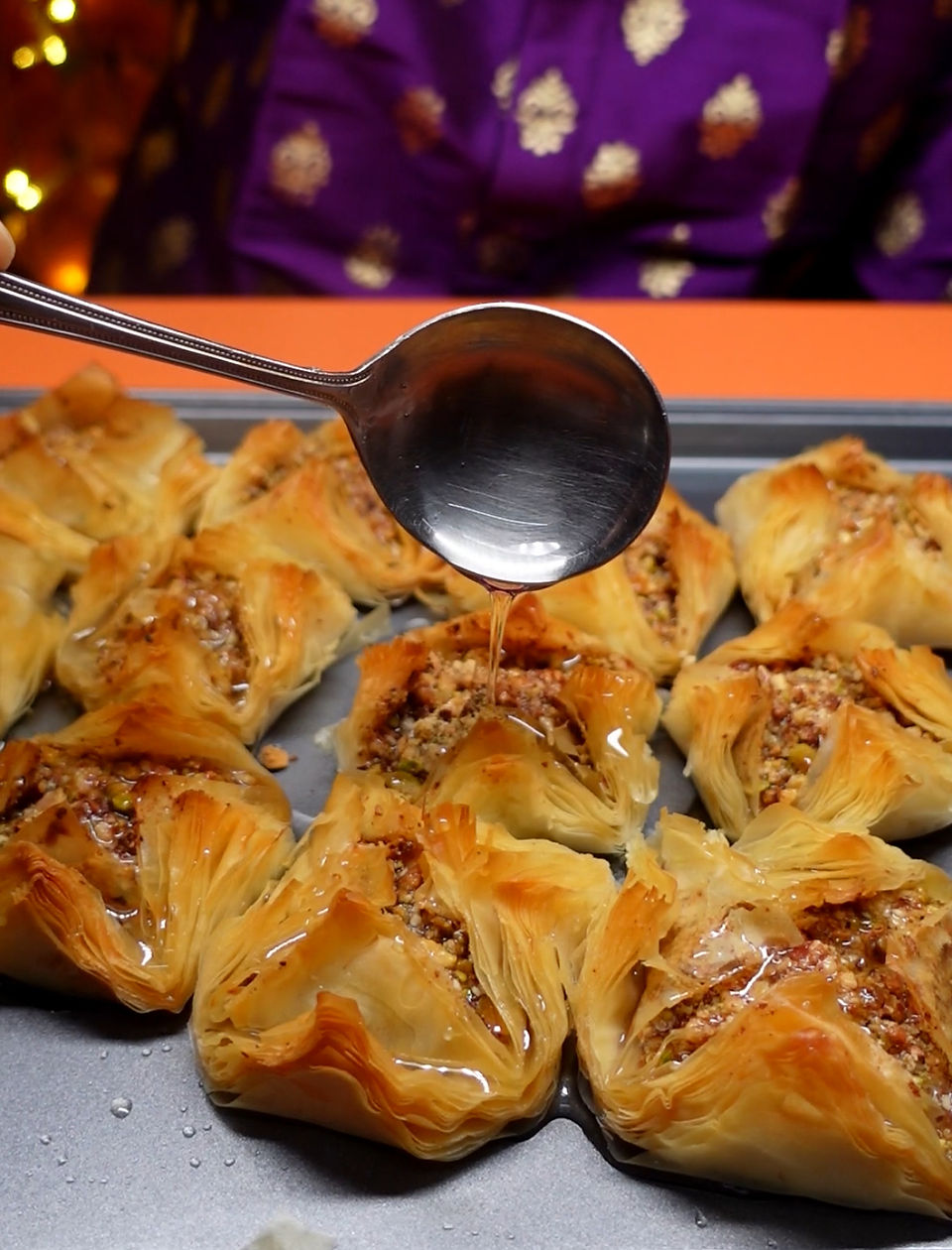 Phool khaja Boukaj Baklava Recipe 