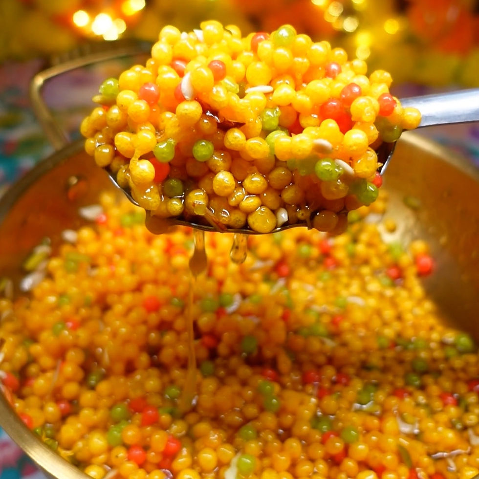 indian sweet meethi boondi recipe