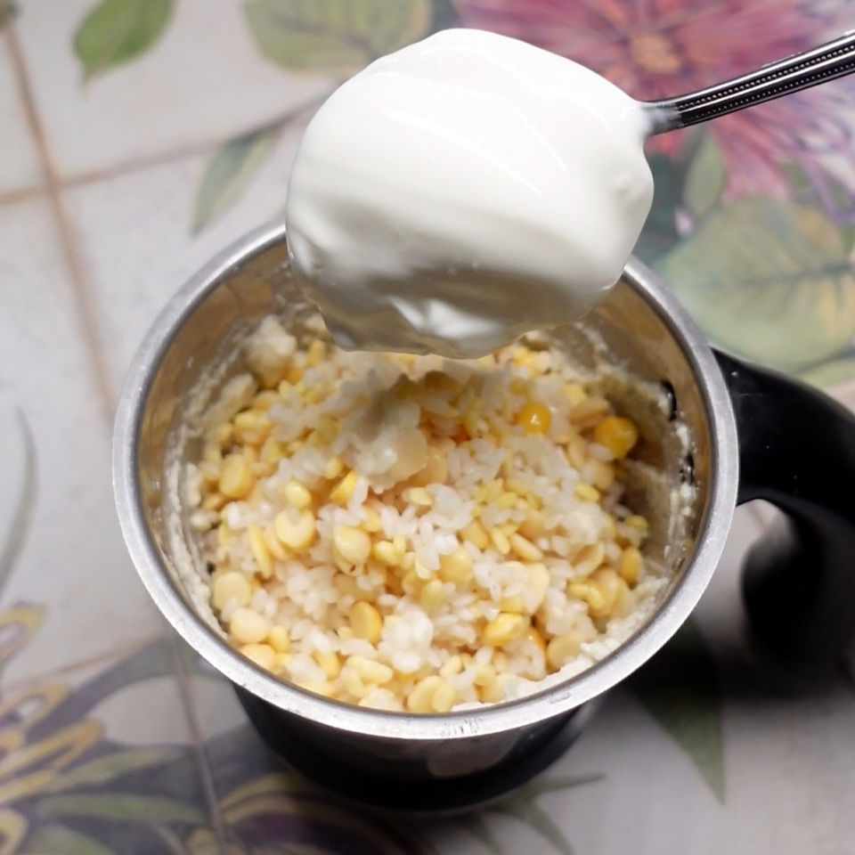 Handvo gujarati batter