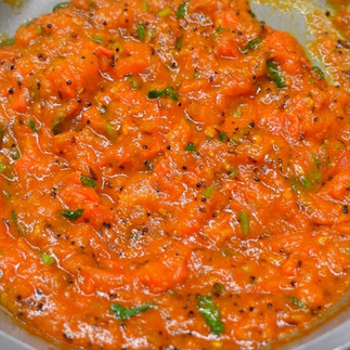 cooked and ready to serve gujarati tameta nu shaak