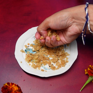 chapati ladoo recipe rotli ladva gujarati diwali