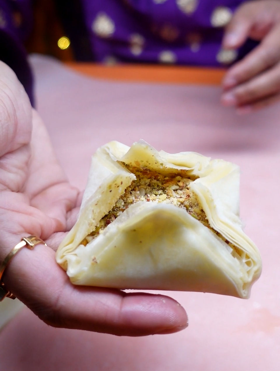 Phool khaja Boukaj Baklava Recipe