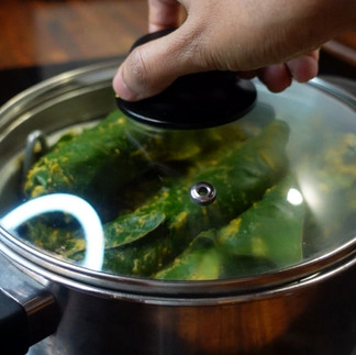 steaming gujarati patra