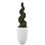Thumbnail: Beautiful Fake Plant In White Ceramic Pot